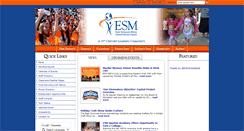 Desktop Screenshot of esmschools.org